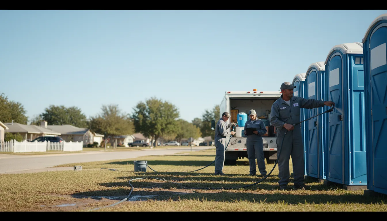 Long-Term Portable Toilet Rental in Boothville, LA near me